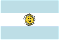 Státní vlajka Argentiny