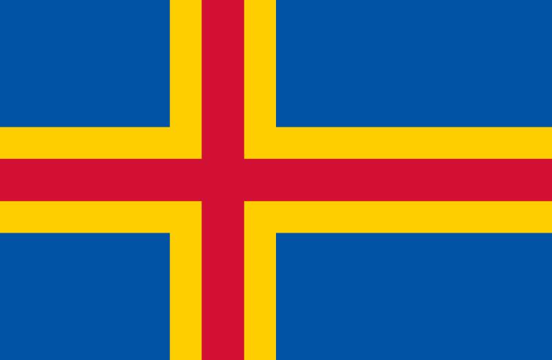 Vlajka Ålandských ostrovů