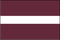 Sttn vlajka Lotyska - Kliknutm na obrzek zavete