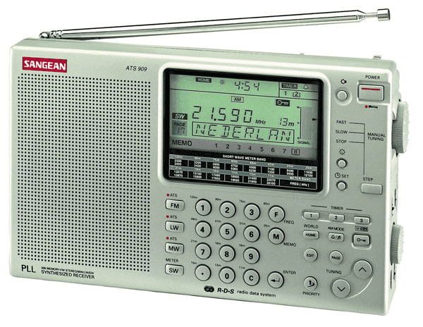Radiopřijímač Sangean ATS 909 FM
